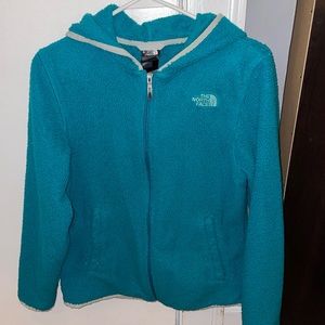 North Face Sherpa Zip Jacket/Sweatshirt